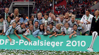 FCR 2001 Duisburg gewinnt den DFB-Pokal der Frauen 2010