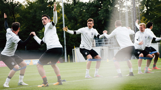 Erstes DFB-Training in Frankfurt