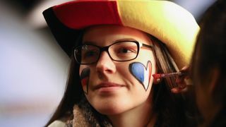 Impressionen: Der Fan Club beim Frankreich-Spiel