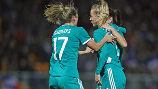 DFB-Frauen gewinnen in Frankreich