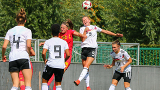 U 19-Frauen starten mit 3:0-Sieg in Belgien