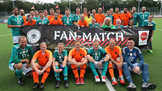 Fan-Match: 8:0-Sieg gegen die Niederlande