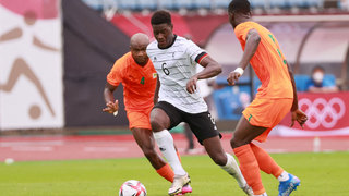 Olympia-Aus für Team D Fußball: Remis gegen Elfenbeinküste