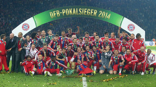 Bayern München gewinnt den DFB-Pokal 2014