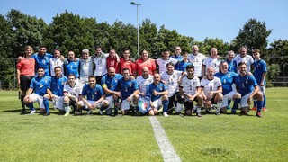 Fan-Match gegen Italien in Mönchengladbach