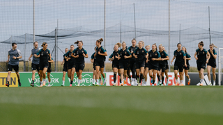 DFB-Frauen trainieren in Herzogenaurach