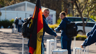 WM-Abenteuer beginnt: DFB-Frauen in Down Under angekommen