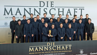 DFB-Team bei der Premiere des Kino-Films Die Mannschaft