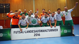 Sachsen gewinnt das Futsal-Landesauswahlturnier 2016