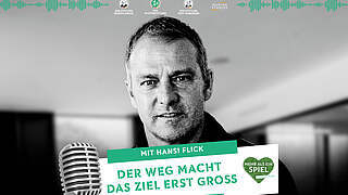 Hansi Flick beim DFB-Stiftungs-Podcast