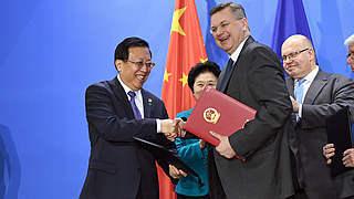 Große Kooperation mit China