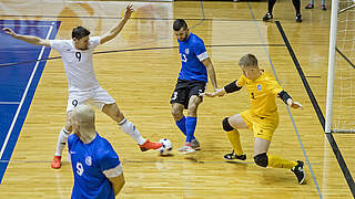 Futsal-Nationalteam feiert ersten Pflichtspielsieg