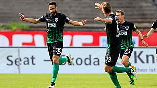 1:0 in Bremen: Grimaldi trifft für Münster