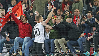 Podolski: Auch zum Abschluss Fanliebling