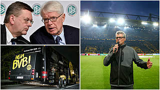 Grindel übermittelt BVB die Solidarität des deutschen Fußballs