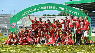 FC Bayern München zum fünften Mal Deutscher B-Junioren-Meister
