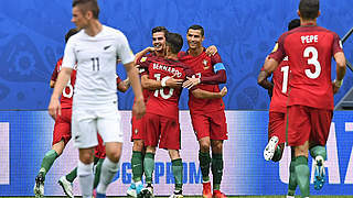 Portugal und Mexiko im Halbfinale