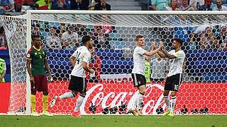 3:1 gegen Kamerun: Weltmeister zieht ins Halbfinale ein