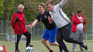 DFB-Stützpunkt Heilbronn: Training für Fußballer mit mentaler Beeinträchtigung