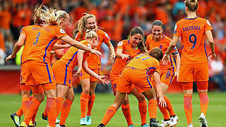 Gastgeber Niederlande im EM-Halbfinale