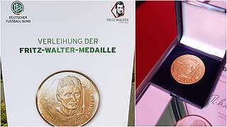DFB vergibt Fritz-Walter-Medaille