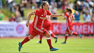 Verena Wieder mit Siegtor für FC Bayern