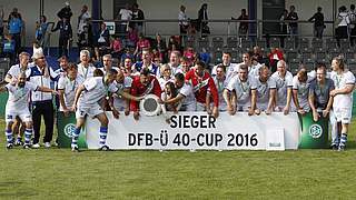 Elfte Auflage: DFB-Ü 40-Cup in Berlin