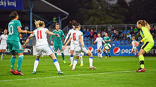 DFB-Frauen siegen 1:0 in Tschechien