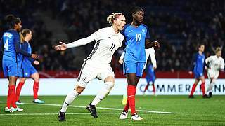 Zum Turnierabschluss ein Sieg? DFB-Frauen gegen Frankreich