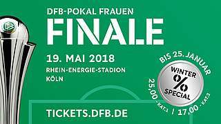 Pokalfinale in Köln: Tickets im Winterspecial