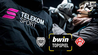 Ab sofort jeden Freitag bei Telekom Sport: bwin-Topspiel in 3. Liga