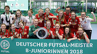 Kölner B-Juniorinnen gewinnen Futsal-Cup
