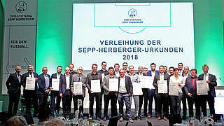 Sepp-Herberger-Urkunden 2018 verliehen