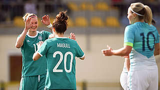 DFB-Frauen gewinnen auch in Slowenien 4:0
