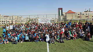Lingor bei Weltrekordspiel in Jordanien