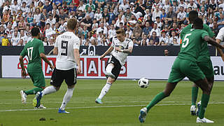 Letzter WM-Test: Deutschland gegen Saudi-Arabien siegreich