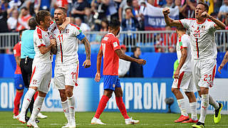 Serbien startet mit Sieg gegen Costa Rica