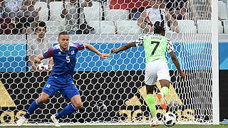 2:0 gegen Island: Erster Sieg für Nigeria