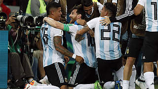 Messi bucht mit Argentinien Achtelfinalticket