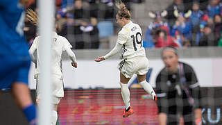 2:0 in Island: DFB-Frauen machen Riesenschritt Richtung WM