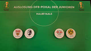 Halbfinale: VfB im Derby gegen Freiburg
