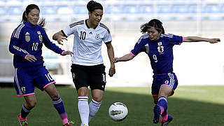 DFB-Frauen in Paderborn gegen Japan