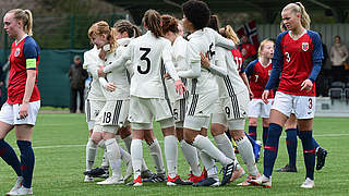 4:0 vs. Norwegen: U 17-Juniorinnen zur EM