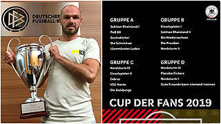 Cup der Fans: Westermann lost Gruppen aus