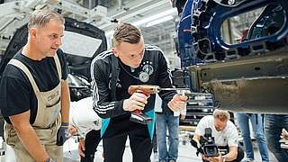 U 21: Teambuilding im VW-Werk