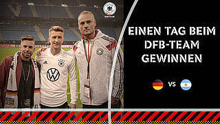 Fan-tastic Moment beim DFB-Team gewinnen