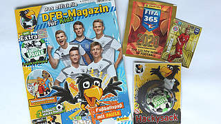 Ab sofort im Handel: Das offizielle DFB-Magazin für Kids - Fußballspaß mit PAULE