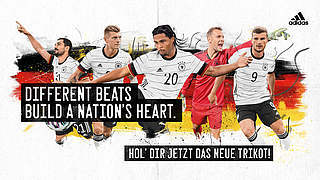 DFB und adidas präsentieren neues Trikot der Nationalmannschaft