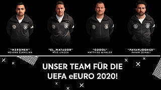 Ziel eEURO 2020: DFB nominiert vier neue eNationalspieler