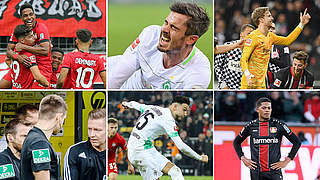 Bundesliga: Die Highlights der Hinrunde